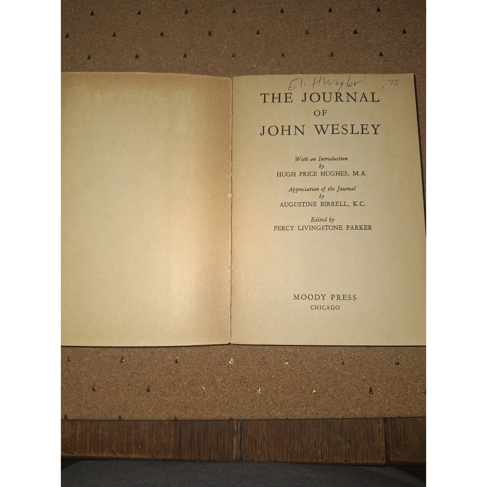 The Journal of John Wesley Moody Press Diamonds No 4 Vintage Paperback Christian - Picture 3 of 5